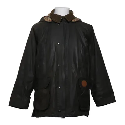 Manteau ciré (Vert) de Burberry Coton, Polyester