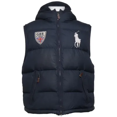 Dunväst (Blå) från Ralph Lauren Dun, Fjädrar, Polyester