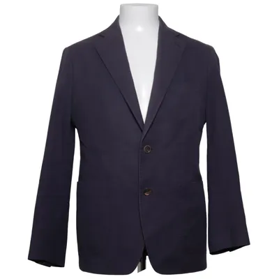 Blazer (Blå) fra E. Thomas Bomuld, Viscose
