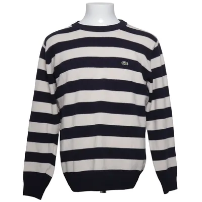 Tröja (Blå, Vit) från Lacoste Akryl, Polyester, Ull