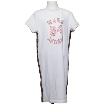 Jurk (Wit, Meerkleurig) van Little Marc Jacobs Katoen, Elastaan, Polyester