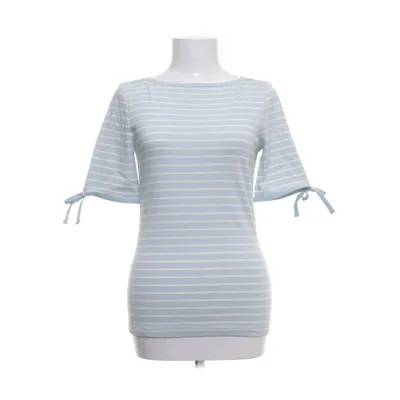 Top (Blauw, Wit) van Lauren Ralph Lauren Katoen, Elastaan