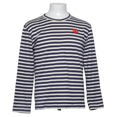 Lange mouwen shirt (Blauw, Wit) van Comme des Garçons PLAY