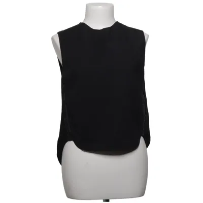 Top (Black) from 3.1 Phillip Lim Cotton, Elastane, Leather, Polyamide, Silk