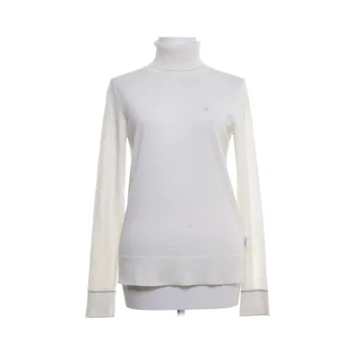 Polotröja (Vit, Grå) från Calvin Klein Polyester, Viskos, Ull, Elastan