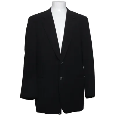 Blazer (Black) from Giorgio Armani Cupro, Wool
