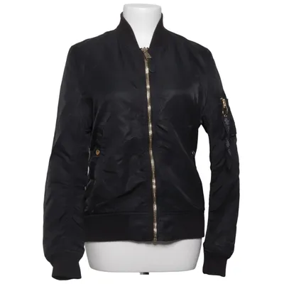 Bomberjack (Zwart) van Alpha Industries Nylon