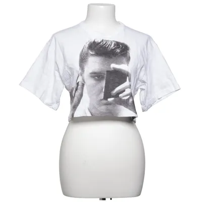 T-shirt (Blanc, Noir) de Dolce & Gabbana Coton