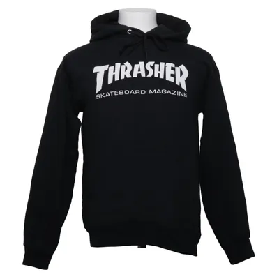 Sweat à capuche (Noir) de Thrasher Coton, Polyester