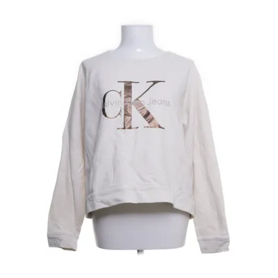Sweatshirt (Wit) van Calvin Klein Jeans Katoen