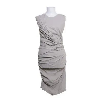 Dress (Gray) from Lanvin Cotton, Elastane, Linen, Viscose