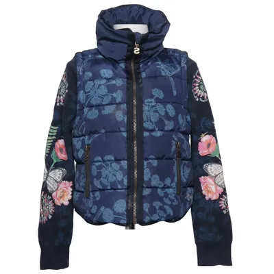 Gilet d'extérieur (Bleu, Multicolore) de Desigual Coton, Polyester