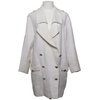 Manteau (Blanc) de Pierre Balmain Coton, Viscose