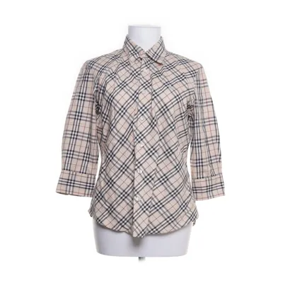 Short sleeve shirt (Beige, Multicolored) from Burberry Cotton