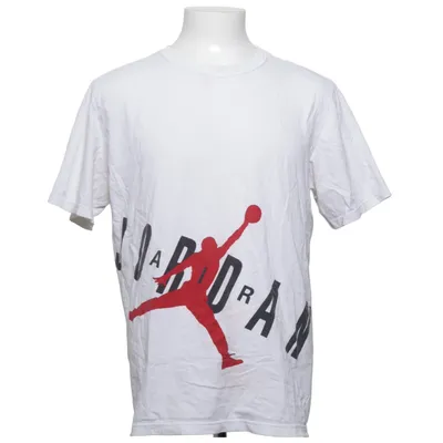 T-shirt (White, Multicolored) from Jordan Cotton