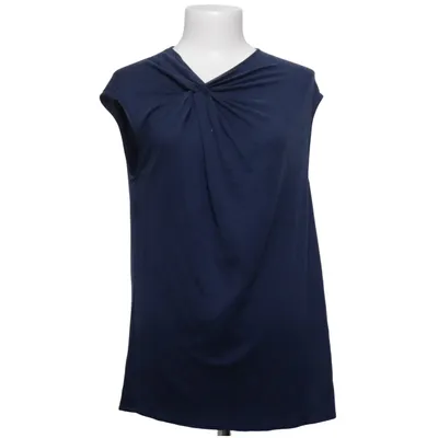 Top (Blue) from Helmut Lang Silk, Tencel