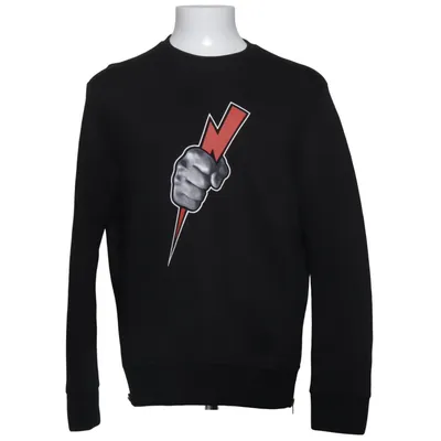 Sweatshirt (Noir) de Neil Barrett Polyuréthane, Viscose