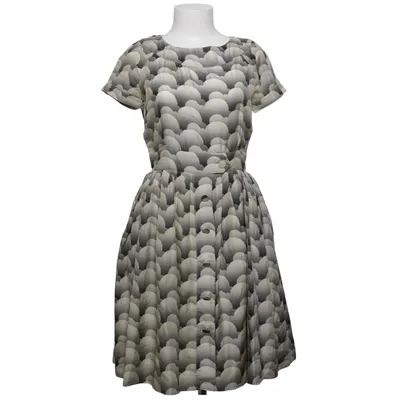 Robe (Noir, Blanc) de Zimmermann Acétate, Soie