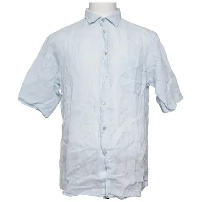 Chemise à manches courtes (Bleu) de Zegna Sport Lin