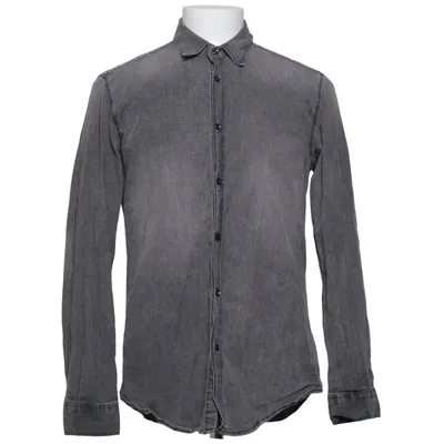 Chemise en jean (Gris) de Antony Morato Coton, Élasthane