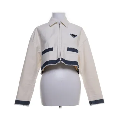 Spijkerjas (Wit, Blauw) van Prada Katoen