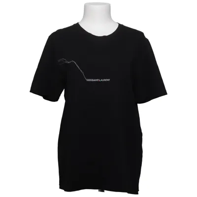 T-shirt (Schwarz) von Saint Laurent Baumwolle