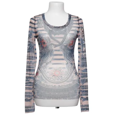 Topp (Blå, Beige, Flerfärgad) från Jean Paul Gaultier for Lindex Polyester