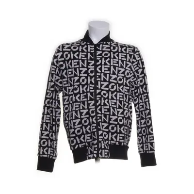 Träningsjacka (Svart, Vit) från Kenzo Kids Bomull, Elastan, Polyamid, Polyester, Viskos
