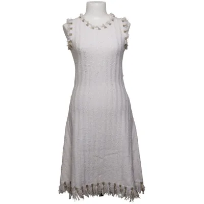 Klänning (Vit) från Oscar de la Renta Bomull, Polyamid, Polyester, Viskos, Ull