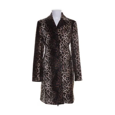 Manteau (Marron, Noir) de Versace Jeans Couture Coton