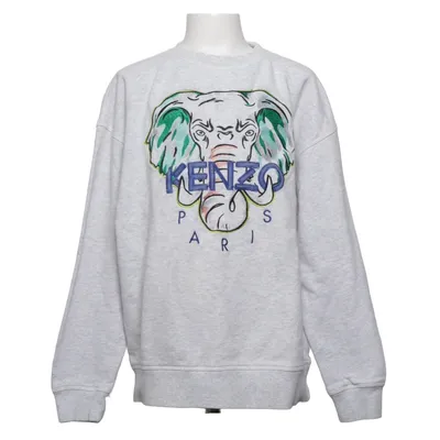 Sweatshirt (Gray, Multicolored) from Kenzo Kids Cotton