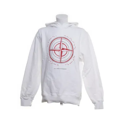 Huvtröja (Vit) från Stone Island Junior Bomull