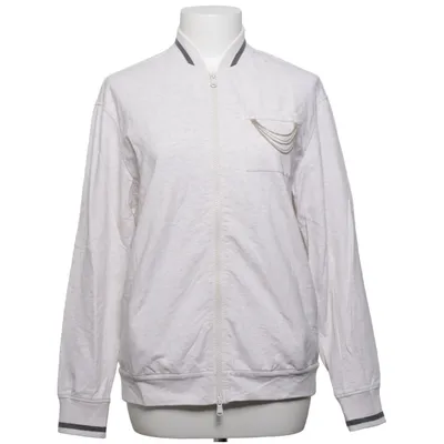 Veste de sport (Blanc, Beige) de Brunello Cucinelli Acétate, Soie