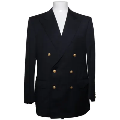 Kavaj (Blå) från Ermenegildo Zegna Kupro, Viskos, Ull