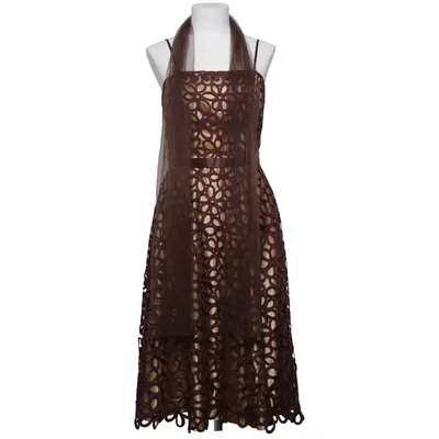 Cocktail dress (Brown) from Niente Polyester