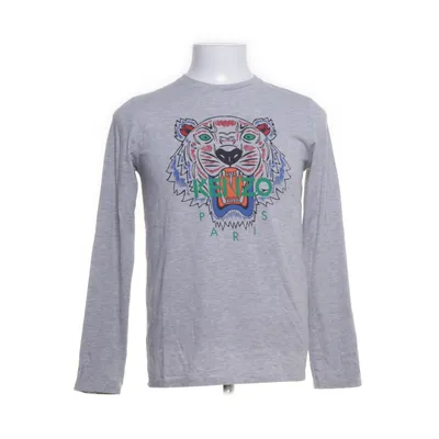 Långärmad t-shirt (Grå) från Kenzo Kids Bomull, Polyester