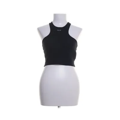 Crop top (Svart) från Off-White Bomull, Elastan