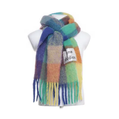 Sjaal (Blauw, Meerkleurig) van Acne Studios