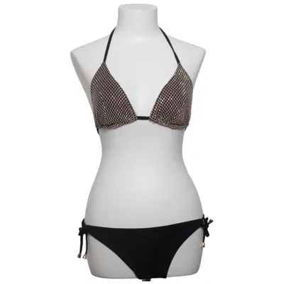 Bikini (Svart, Guldfärgad) från Genius Elastan, Polyester