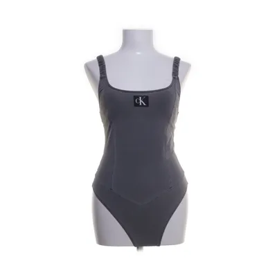 Badpak (Grijs) van Calvin Klein Elastaan, Polyamide