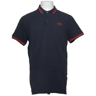 Polo shirt (Blue, Red) from Cavalli Class Cotton