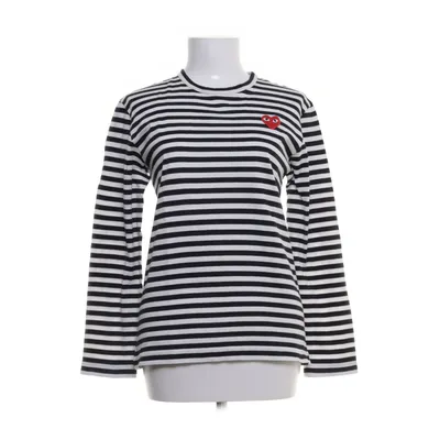 Langærmet t-shirt (Sort, Hvid) fra Comme des Garçons PLAY