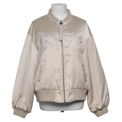 Vendbar jakke (Beige) fra Karl Kani Elastan, Polyester