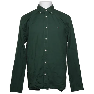 Overhemd (Groen) van Tommy Hilfiger Katoen