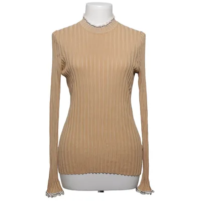 Pul à col roulé (Beige, Multicolore) de Proenza Schouler Cachemire, Polyamide, Soie, Viscose