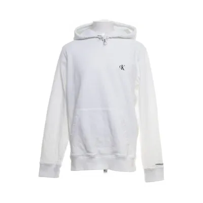Huvtröja (Vit) från Calvin Klein Jeans Bomull, Polyester