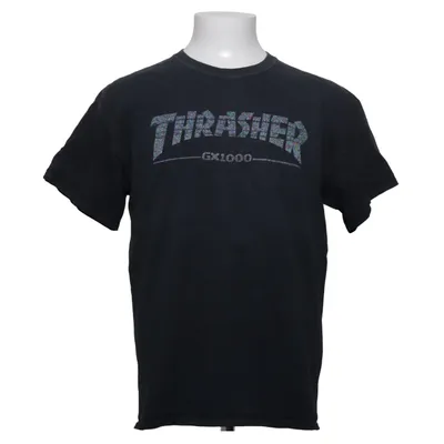 T-shirt (Schwarz) von Thrasher Baumwolle