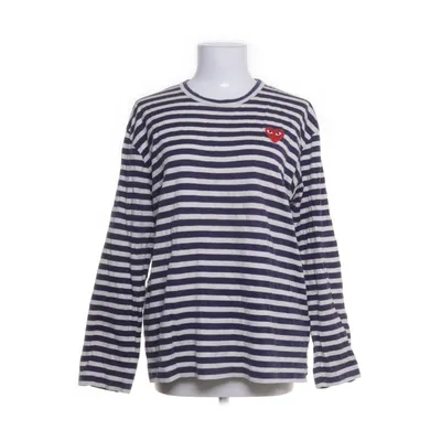 Långärmad t-shirt (Blå, Vit) från Comme des Garçons PLAY Bomull