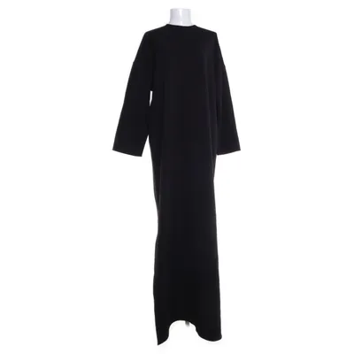 Maxi jurk (Zwart) van AMI Elastaan, Viscose, Gerecycled polyester