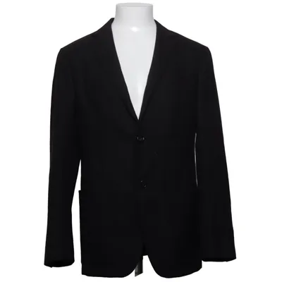 Blazer (Noir) de Ermenegildo Zegna Cupro, Laine